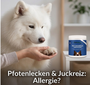 Ständiges Pfotenlecken und Juckreiz: Ist es eine Futtermittelallergie?