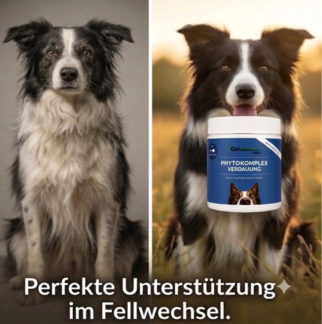 Fellwechsel beim Hund unterstützen: Tipps gegen stumpfes Fell und Haarausfall