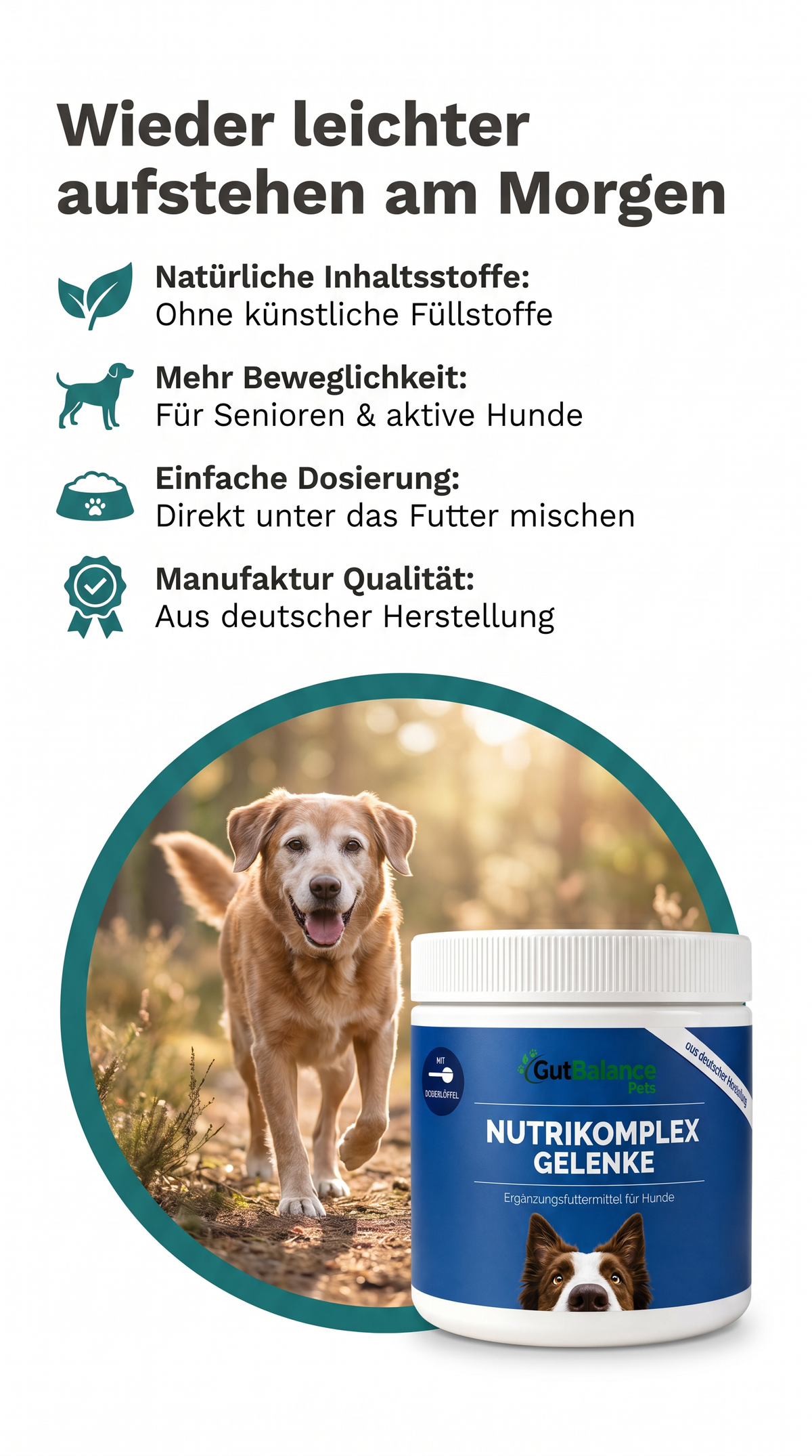 Nutrikomplex Gelenke – Die Kraft der Natur trifft auf moderne Wissenschaft.