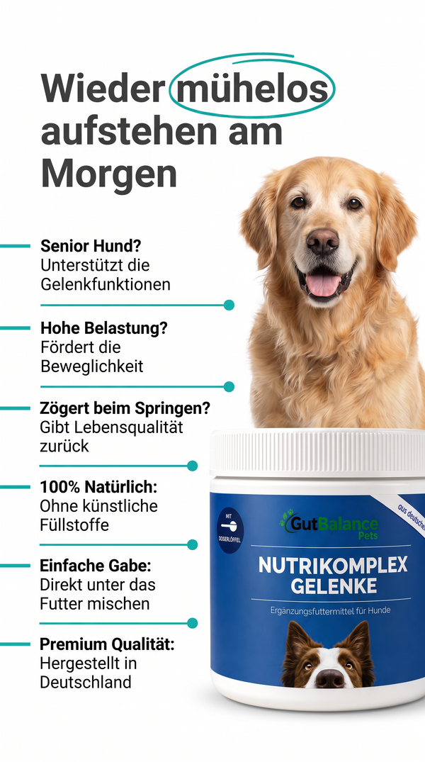Nutrikomplex Gelenke – Die Kraft der Natur trifft auf moderne Wissenschaft.