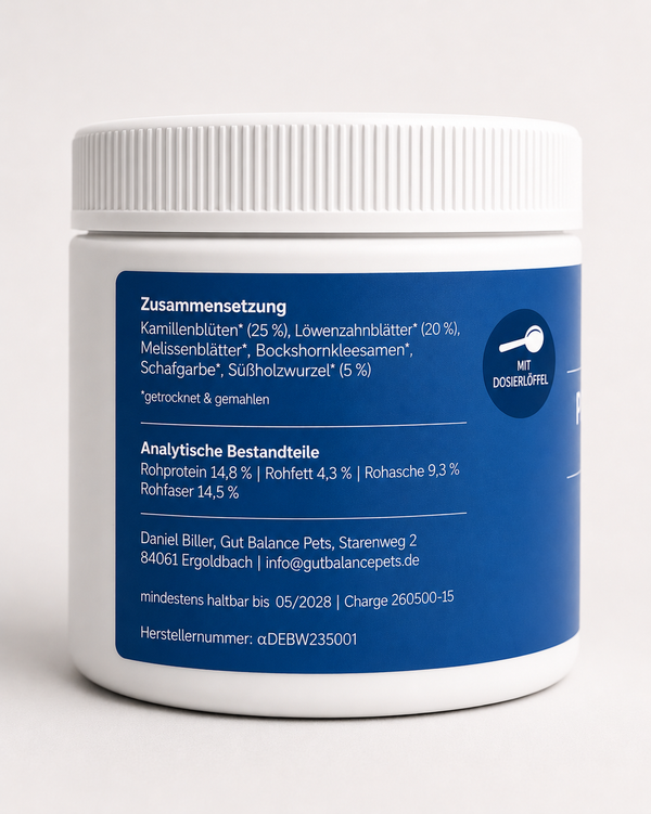 Phytokomplex Verdauung: Natürliche Kraft für den Hundemagen